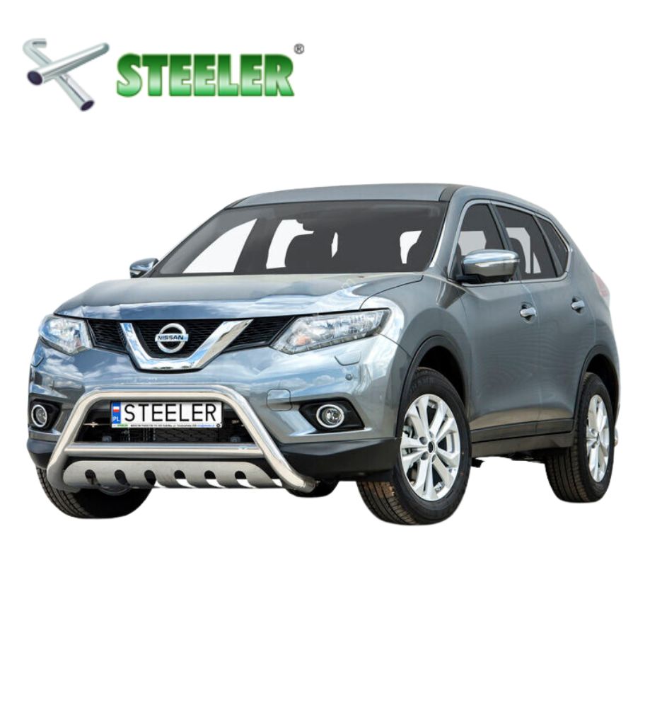 Pare Buffle avec plaque de protection Nissan X-Trail 2014-2017