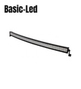 Basic Led Double Rampe Led incurvée 1257mm 8584lm