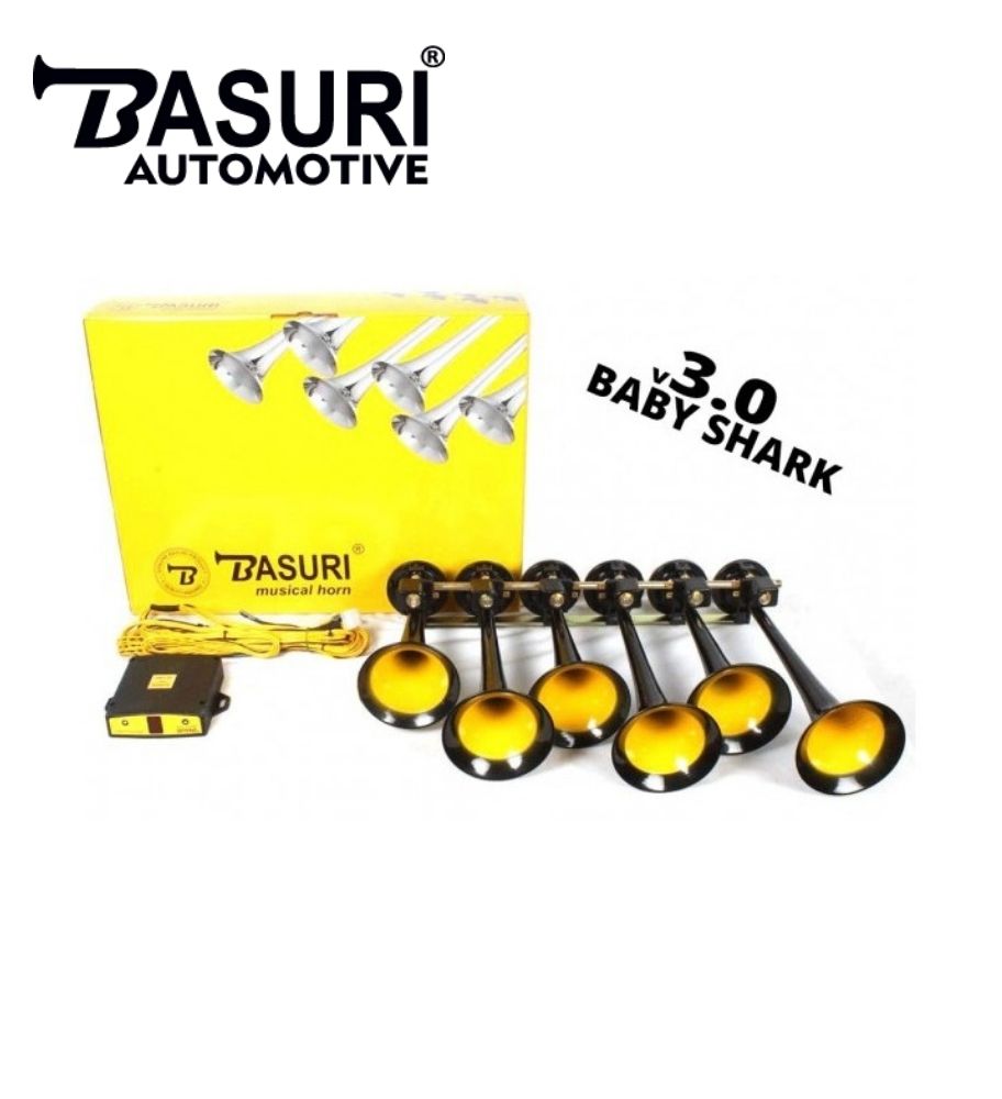 [K0008] Basuri Trompette 20 sons dont Baby Shark 3.0 12V-24V