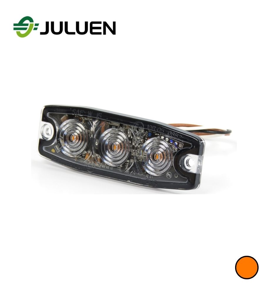 [F0071LP3] Juluen flash LP3 3 Led orange