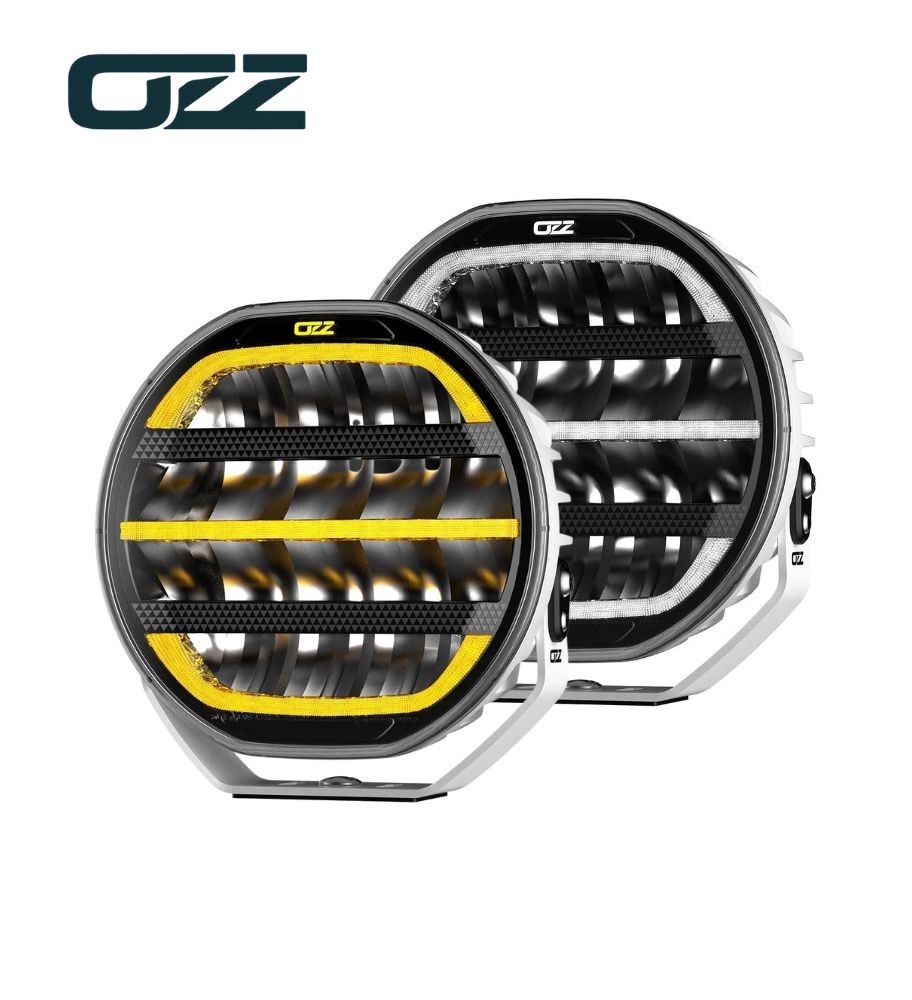 [PL88104] Ozz phare de route Longue portée rond 7" blanc 5 800lm