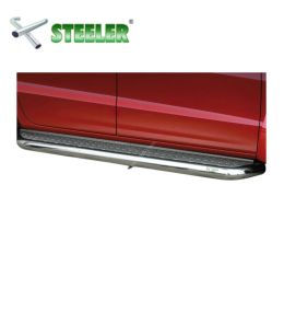 Marche Pied avec plaque nervurée Volkswagen Amarok 2009-2016