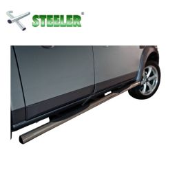 [R12-R1285-PR-02] Marche Pied avec revêtement en plastique Ford Ranger 2012-2016-2019-2022