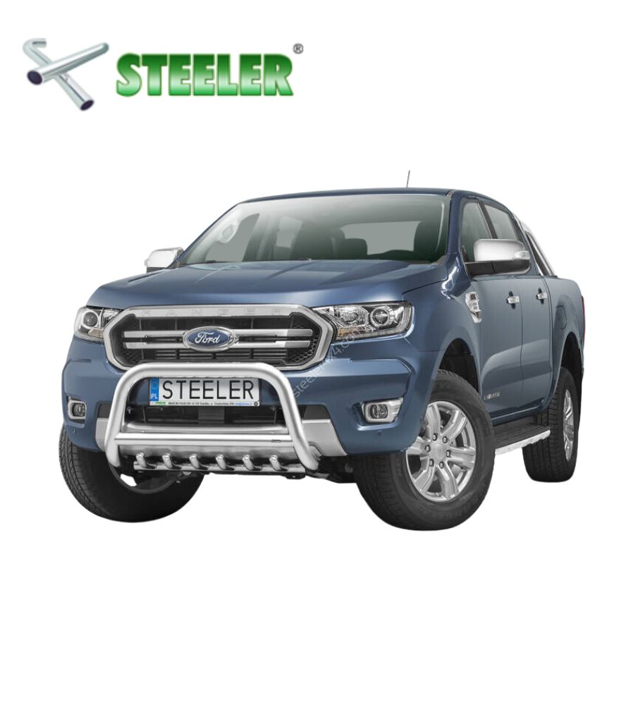 [R19-R1970-00] Steeler Parre Buffle avec grille Ford Ranger 2019-2022 (Poli)