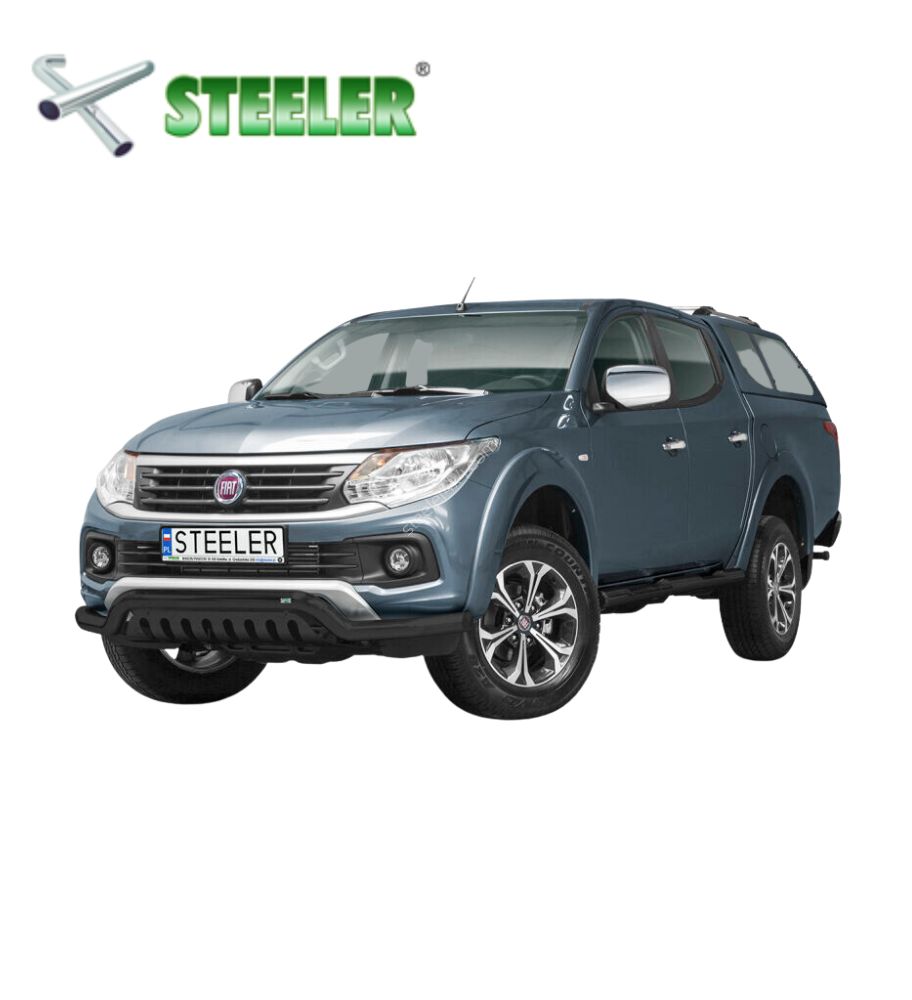 Front Cintres avec plaque de protection Fiat Fullback 2015-..