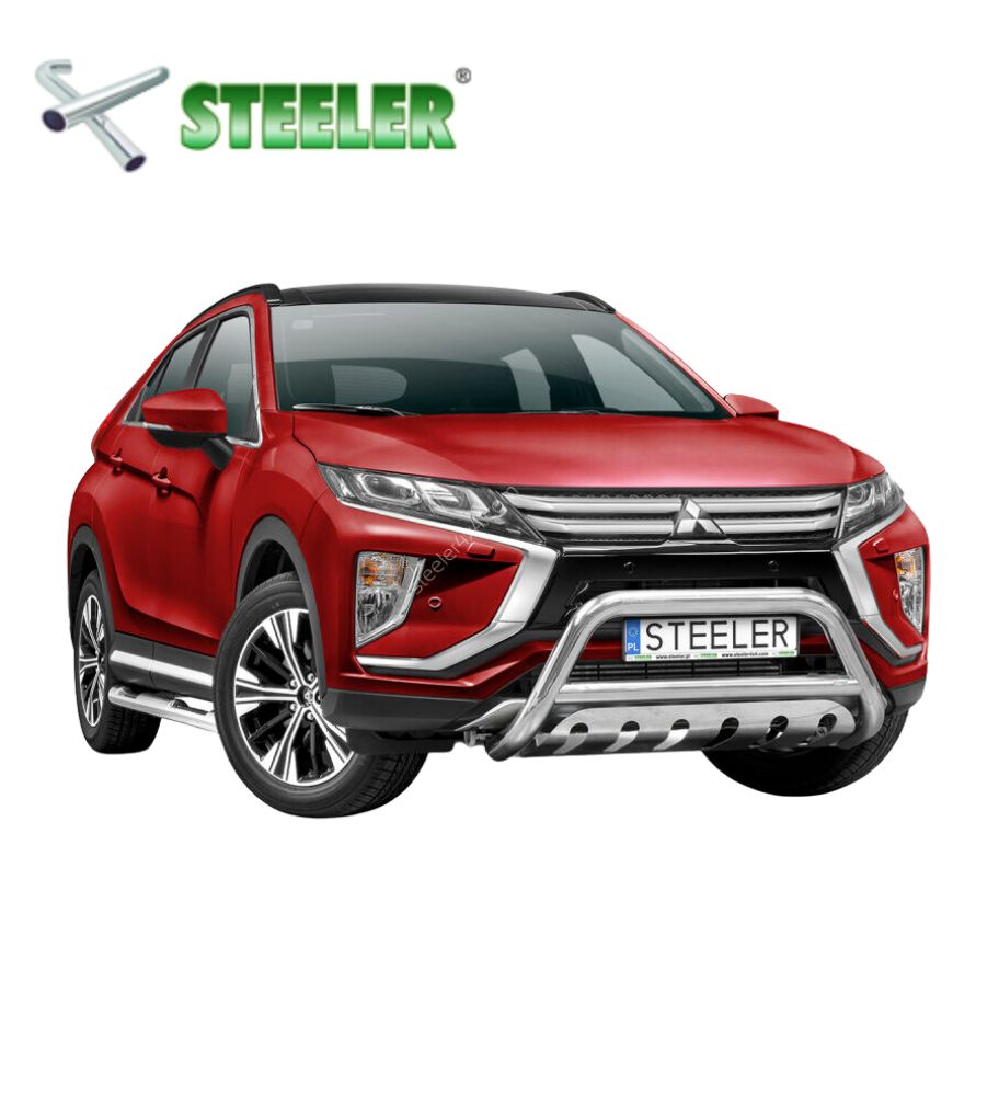 Pare Buffle avec plaque de protection Mitsubishi Eclipse Cross 2017-...