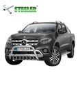 Pare Buffle avec grille Mercedes X-Class 2017-...