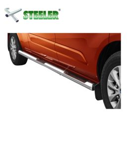 [CUSTOM-R1876-PR-01-P-D] Marche Pied profilé Ford Transit Custom 2018-... (Poli, oui double face)