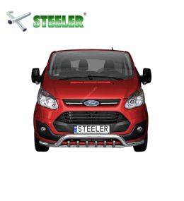 [CUSTOM-R1276-06] Front Cintre avec Grille Ford Transit Custom 2012-2018 (Poli)