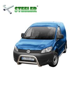 [CADDY-R1070-03-I] Pare Buffle avec barre transversale Volkswagen Caddy 2010-2020 (Poli)