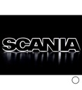 Base lumineuse Logo Scania Blanc 