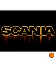 Base lumineuse Logo Scania Orange