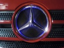 Mercedes Actros blue star transmitter