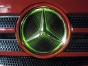 Émetteur  d'étoiles Mercedes Actros vert 