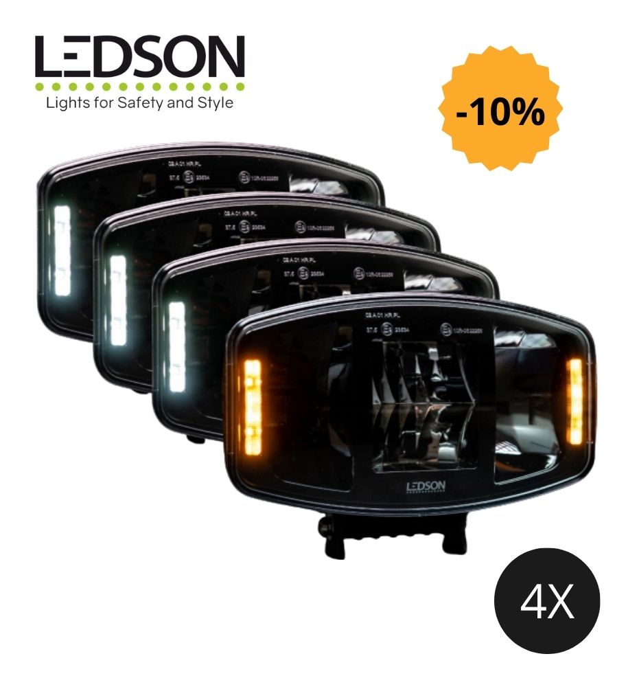 [PL33490425A] Ledson 4X phare de route Longue portée Orion10+ 100W