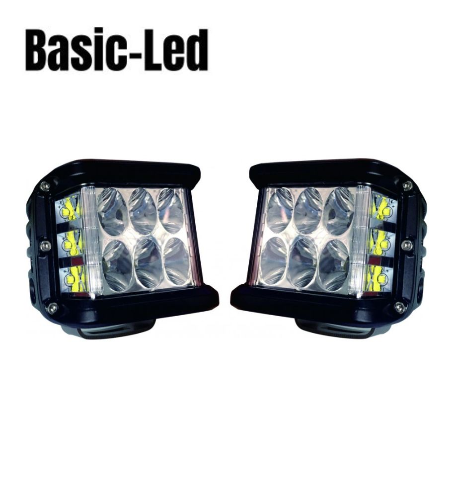 [PL0061L] Basic Led Phare de travail cube duo