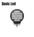 Basic Led Phare de travail rond avec interrupteur 24W