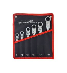 [O2001RT] Set de 6 clés à cliquet flexibles 8-19mm