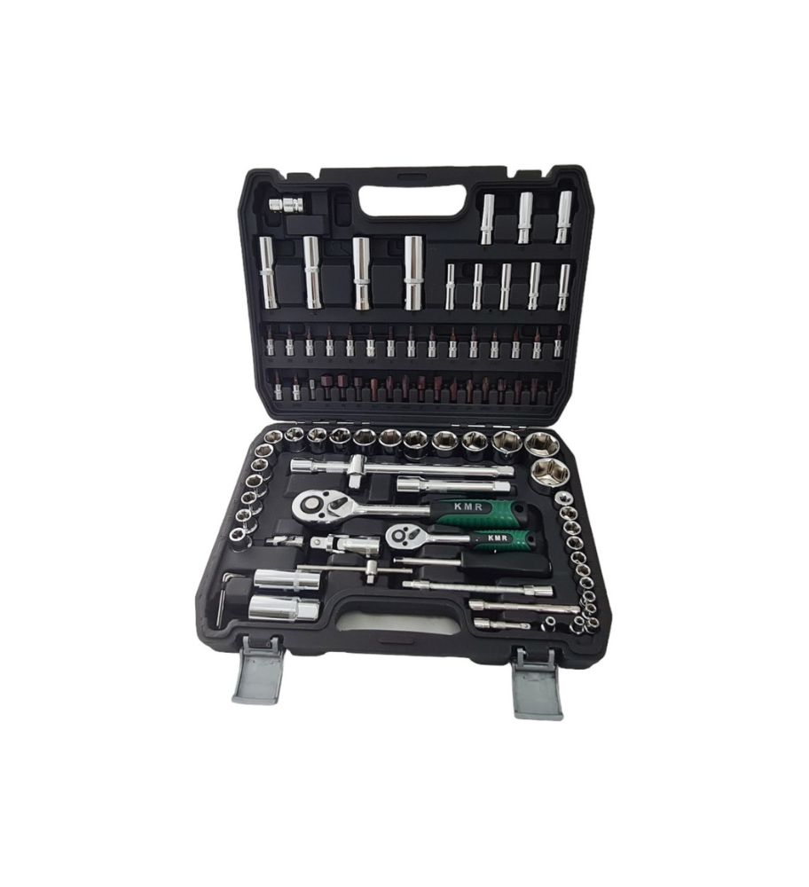 Coffret à outils Socket 94 éléments 1/2" et 1/4"