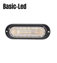 Basic Led Flash orange avec feu de position blanc
