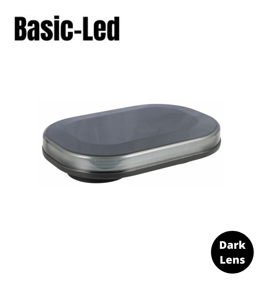 Basic Led Rampe Flash 248mm 53W Dark magnétique