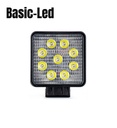 Basic Led phare de travail carré 24W 4m