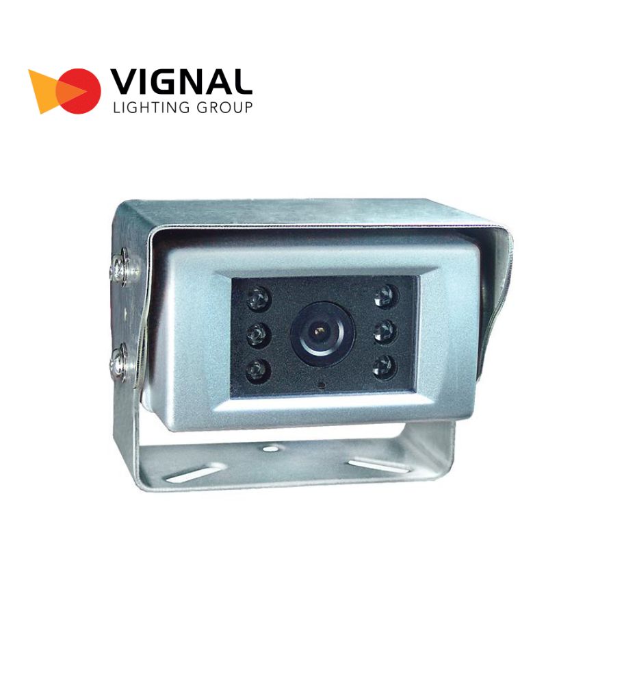[CA13881D] Vignal Caméra alu/inox filaire 120° 