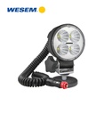 Wesem phare de travail rond CRC5 1500lm 18W 58° Allume cig support magnétique