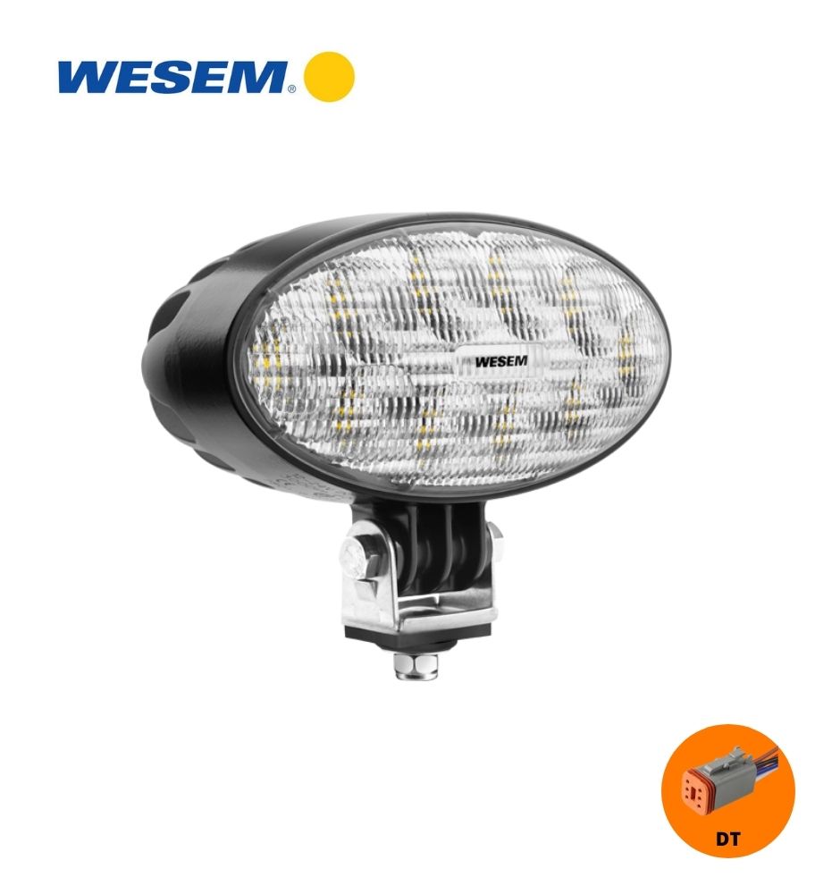 [PL53204CRV1F] Wesem phare de travail ovale CRV1 4000lm 40W 60°X25° DT