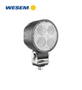 Wesem phare de travail CRC5 rond 2000lm 21W 58° Câble