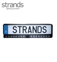Strands Porte plaque lumineux Nuuk E-Line Duo