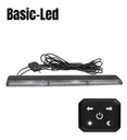 Basic Led Rampe Trafic 473mm 13W 3 modules boitier de commande