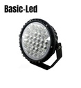 Basic Led Phare de route Longue portée Rond 4858lm Position centrale