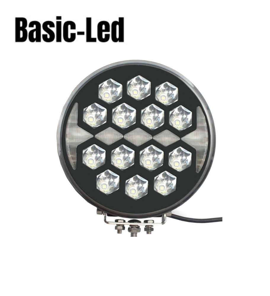 [PL3414L] Basic Led phare de route Longue portée rond 7480lm