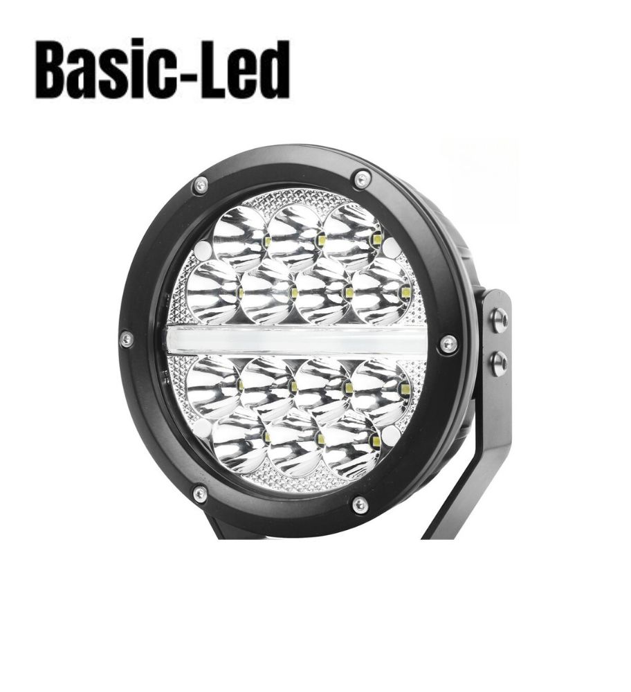 Basic Led Phare de route Longue portée rond 5690lm