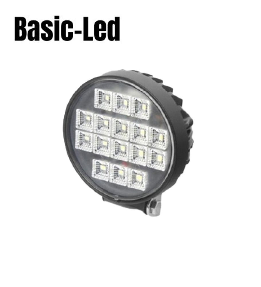 [PL0155L] Basic Led Phare de travail rond avec interrupteur 16W
