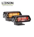 Ledson Rampe Led Epix5+ 128mm avec flash orange feu de position orange/rouge