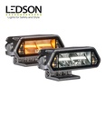 Ledson Rampe Led Epix5+ 128mm avec flash feu de position orange/blanc