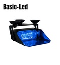 Basic Led Flash Pare prise Bleu 12-24V
