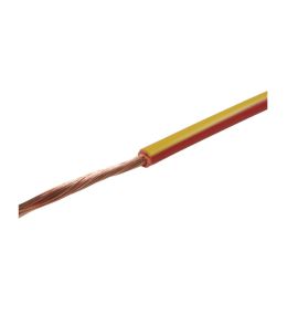 [51275128052] Electrical cable 1x1.5mm² grey/red