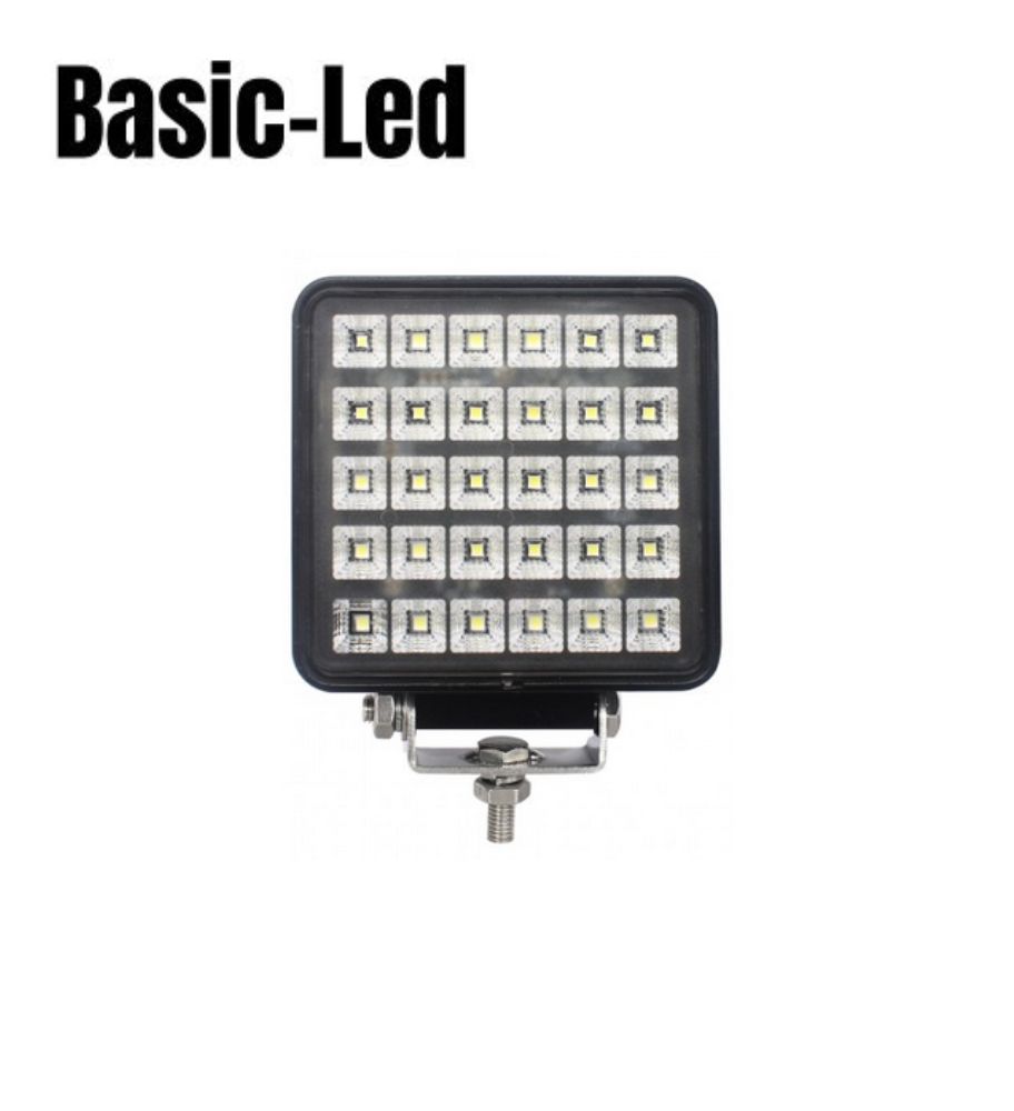 [PL0156] Basic Led Phare de travail carré avec interrupteur 30W