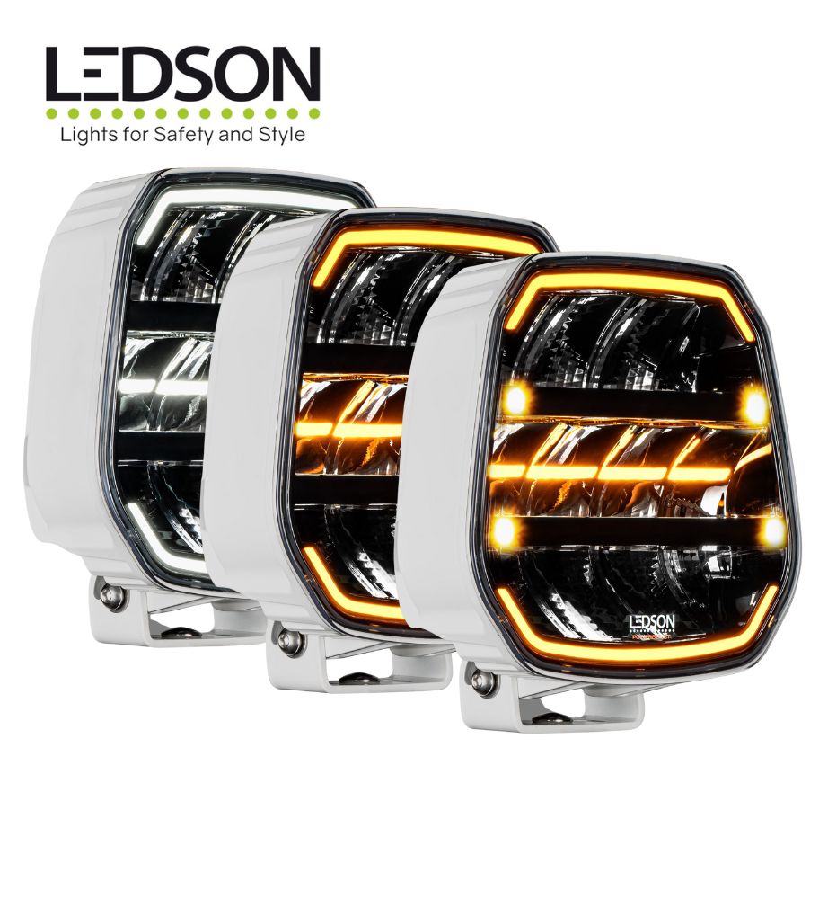 Ledson Phare de route Longue portée Epix9+ blanc powerboost flash
