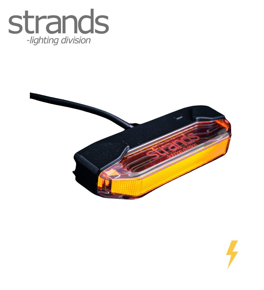 Strands Feu de position Firefly Orange avec flash