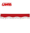 Bande pare soleil Microfibre pour camion Rouge