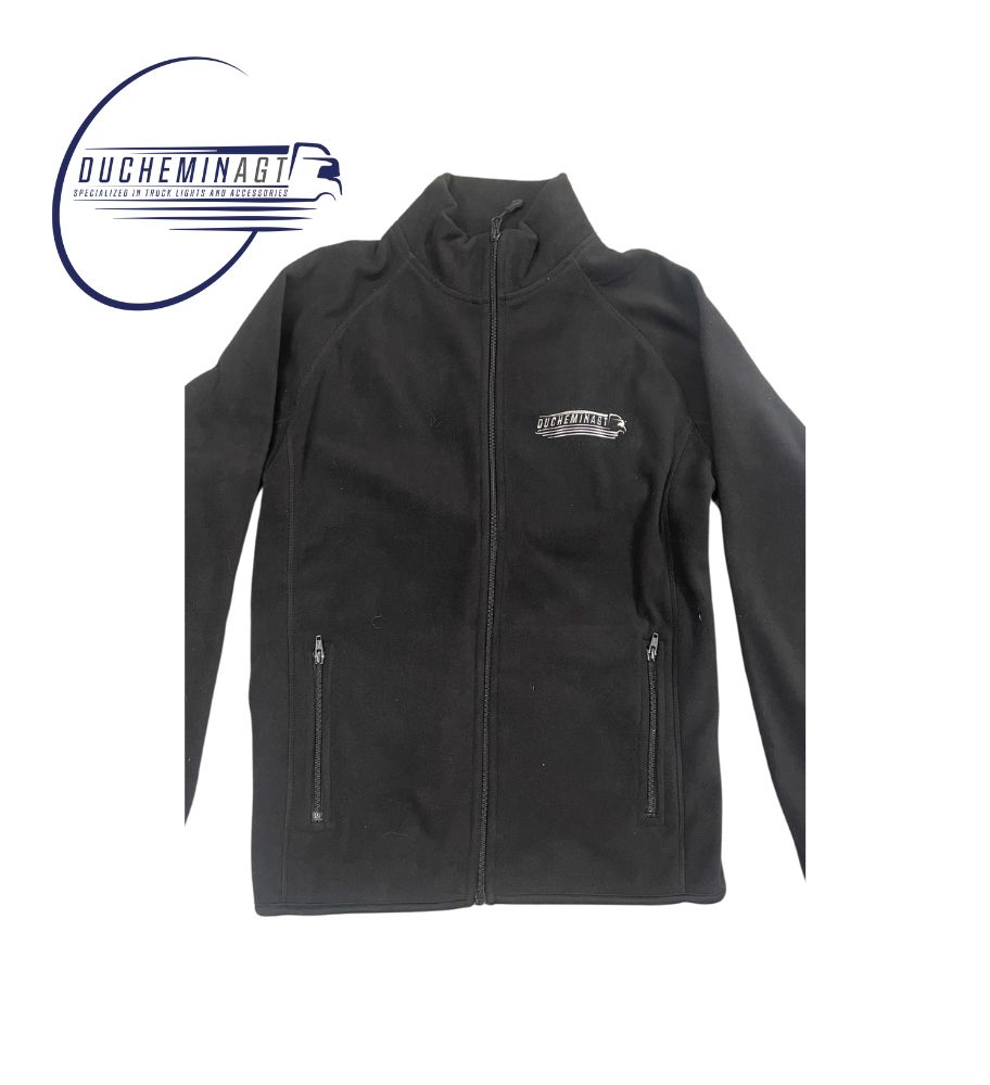 Ducheminagt Pull Pollaire avec tirette unisexe