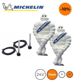 [M1058F] Kit Michelin 40cm feu de position et flash 24V