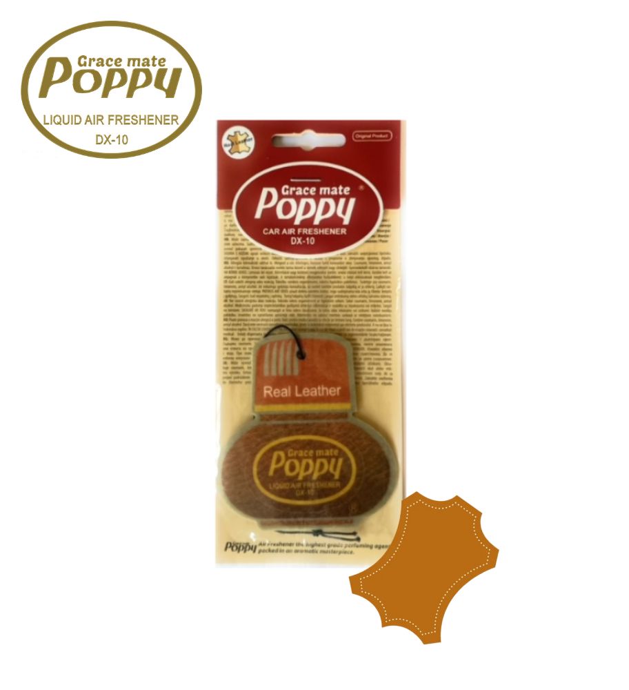 Poppy Grace Mate papercard Cuir