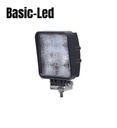 Basic Led Phare de travail carré 14W