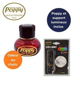 [Gardenia] Poppy Kit lumineux avec Poppy Liquide et Base lumineux (odeur au choix) (Gardenia)