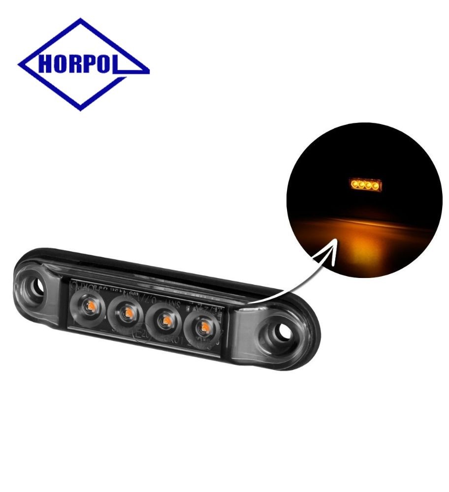 [FG2328graphisteLD] Horpol Feu de position Slim Dark Orange